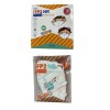Masques FFP2 garçon/fille (2-8 ans) avec certificat CE européen couleur blanche (sachet individuel - Carton de 10 unités)